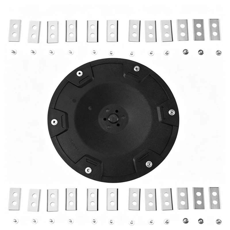 RSDRA-01 Robotic Lawnmower Tuning Blade Disc Kit 24 Blades For Dreame A1 Mower Blade Plate Knife Disc Lawn-Hot