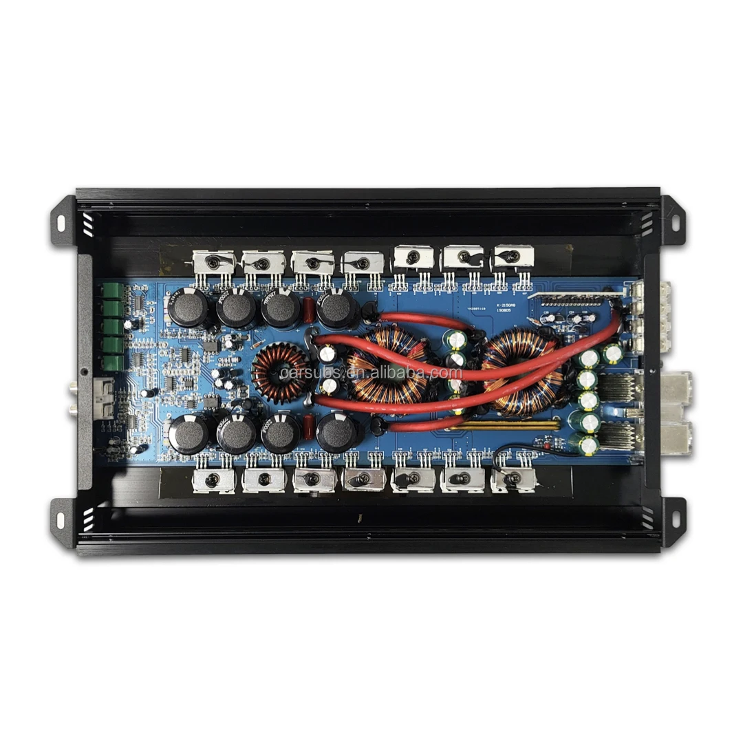 

Automotive Stereo Amplifier 1D Strong Bass SPL Subwoofer Amplifier Peak 3000W Max 1 Ohm Class D Automotive Amplifier Monolithic