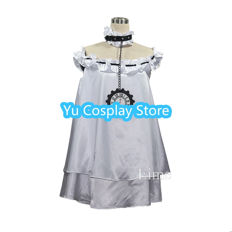 Game COMPASS Coquelicot Blanche Cosplay Costume Women Cute Dress Gril Pajamas Sleepwear Halloween Carnival Uniforms Custom Made