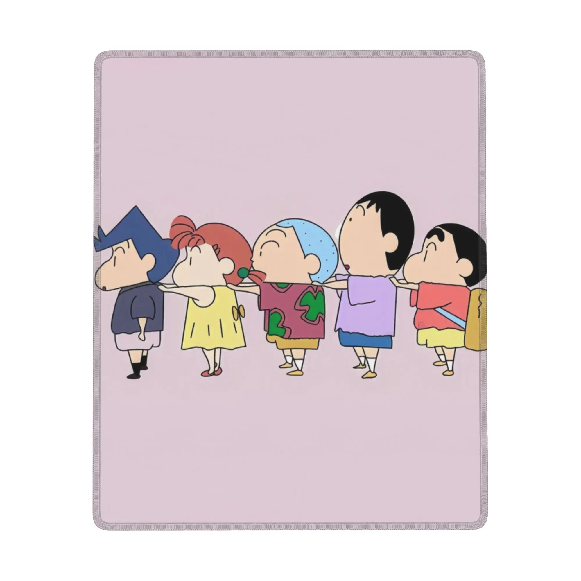 

Креативный универсальный противоскользящий коврик для мыши Crayon Shin, коврик для игровой мыши, новая подушка для стола, удобная для портативных ПК