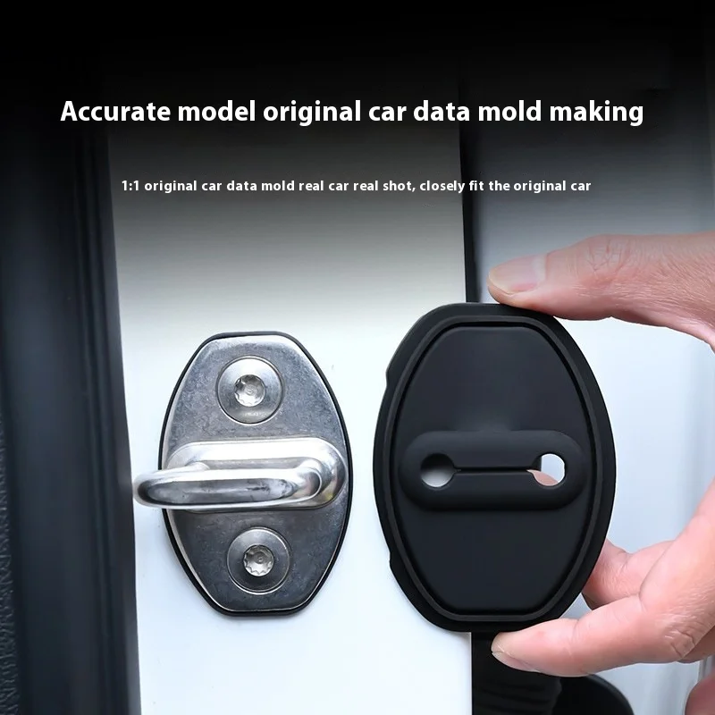 

Suitable for Volkswagen Car Door Protector Silicone Silent Switch Door Lock Anti-Rust Accessories Door lock cover
