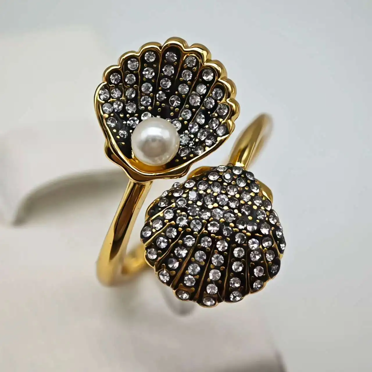 

Beach Ocean Style Personalized Fashion Refreshing Shell ring for ladies