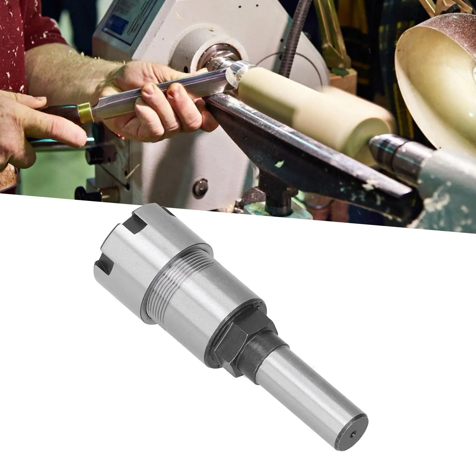 Industrial Carbon Steel  Collet Set for Router Bits - Extension Rod for milling , for boring & for drilling