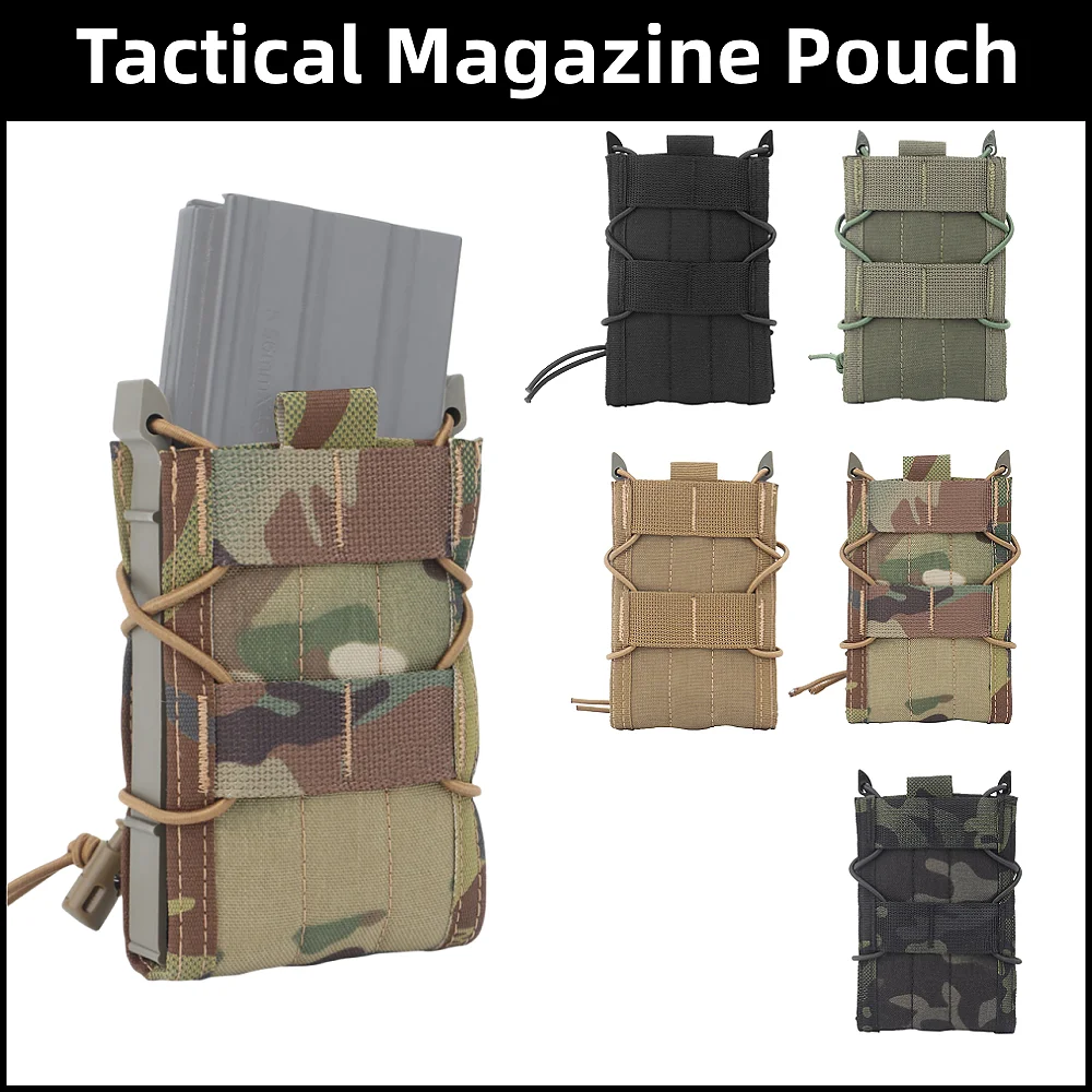 

5.56 Ammo Bag Tactical Single Shot Ammo Bag Rifle Pistol Molle Mag Holster Hunting Bag