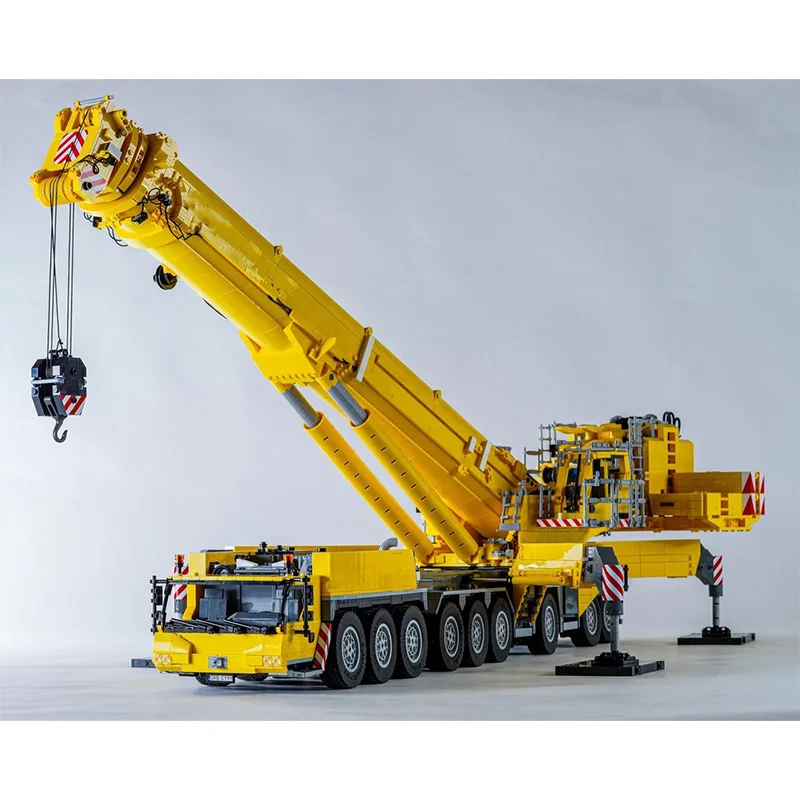 New Classic LTM 1750 91 Modified Power Version Cargo Crane Building Block Model MOC Set 242545 With 9083 Pieces For Adults