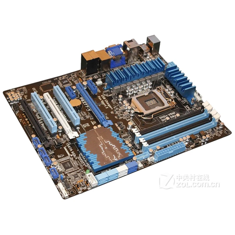 For P8Z77-V Motherboards 1155 DDR3 32GB ATX For Intel Z77 Overclocking Desktop Mainboard SATA III USB3.0