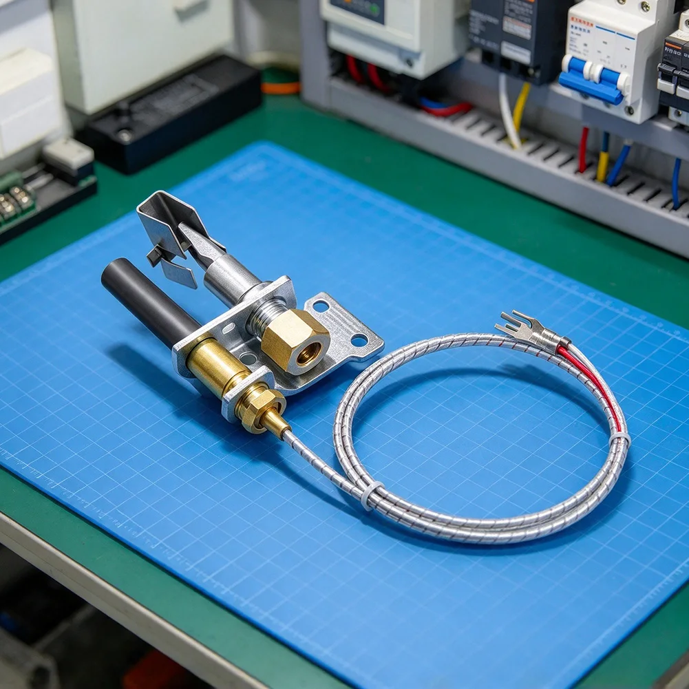 750mV Thermopile Assembly 36 Inch Stainless Steel-Pilot Burner For NG-LPG Fryer Commercial Kitchen HVAC Refrigeration Parts