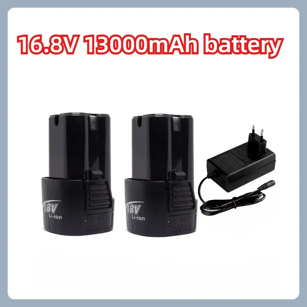 16.8V 13000mAh High Capacity Universal Rechargeable Battery for Power Tools Electric Drill Electric Screwdriver Li-ion Battery