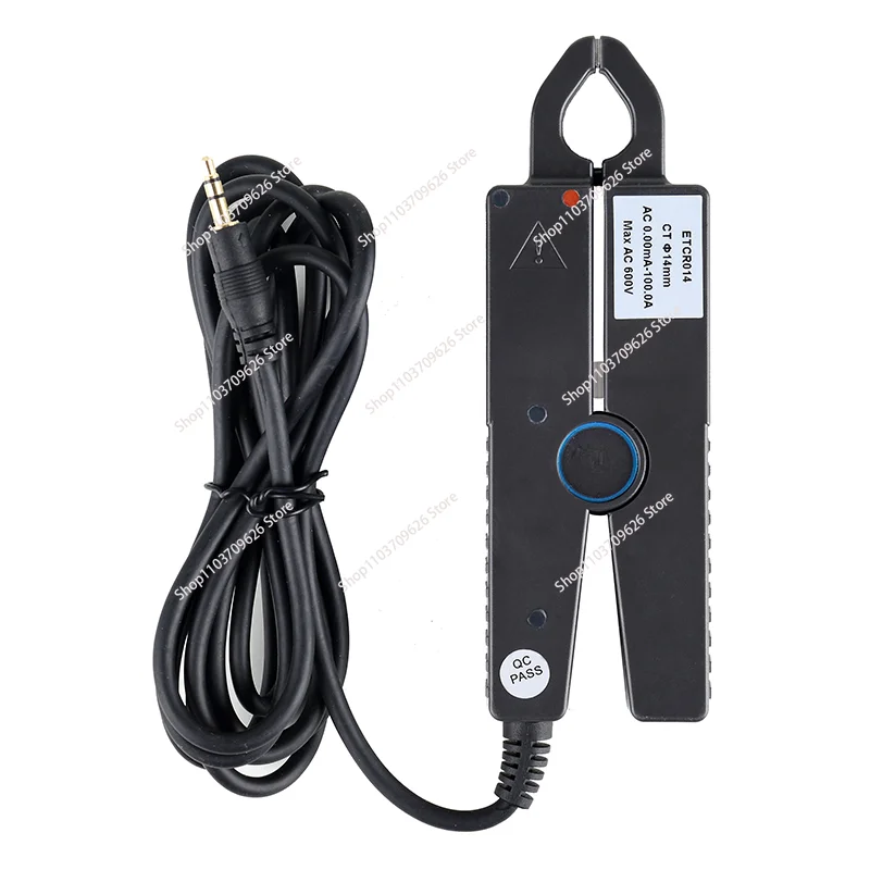 ETCR014 Sharp-nose Pliers AC 100A Leakage Current Sensor of High Harmonic Current Measure Power Factor Turn Ratio 2500:1 Meter