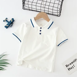 kids Boys' short-sleeved T-shirt cotton children's polo shirt new boys' half-sleeved baby summer shirt fashion T