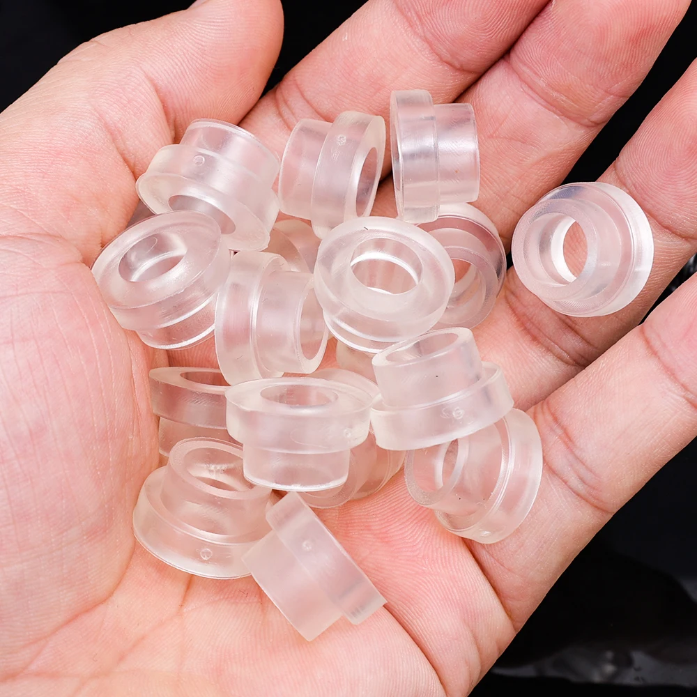 Faucet Leak-proof Sealing Gaskets Plastic Transparent Washer Triangle Valve Threaded Pipe Plug Buckles Prevent Dripping Ring