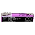 CS Replacement Battery for Gardena Grass Shears AccuCut,ClassicCut Li,Telescopic handle and PN:588 56 13-01 2900mAh / 10.73Wh