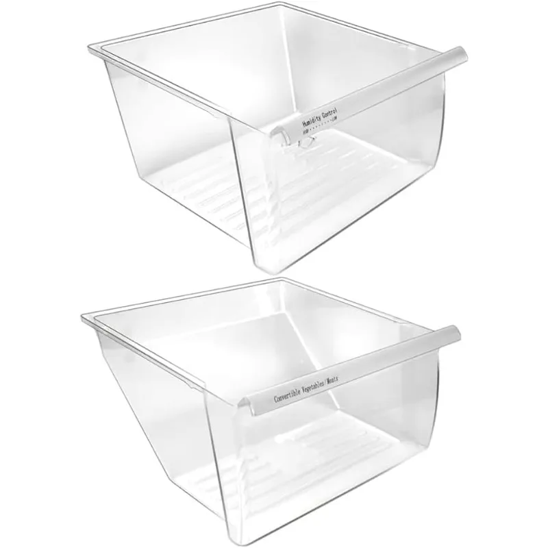 

2 Pack Set - WP2188656 & WP2188664 Crisper Bin Drawer Replacement