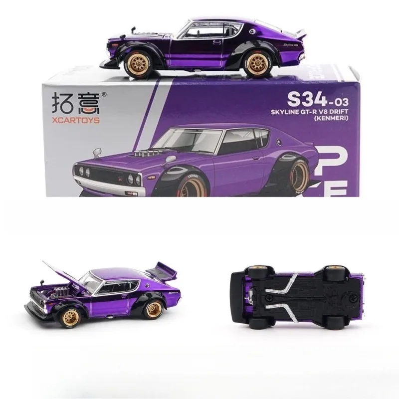 XCARTOYS POPRACE1/64 Tokyo Tuning Show SKYLINE GT-R V8 DRIFT