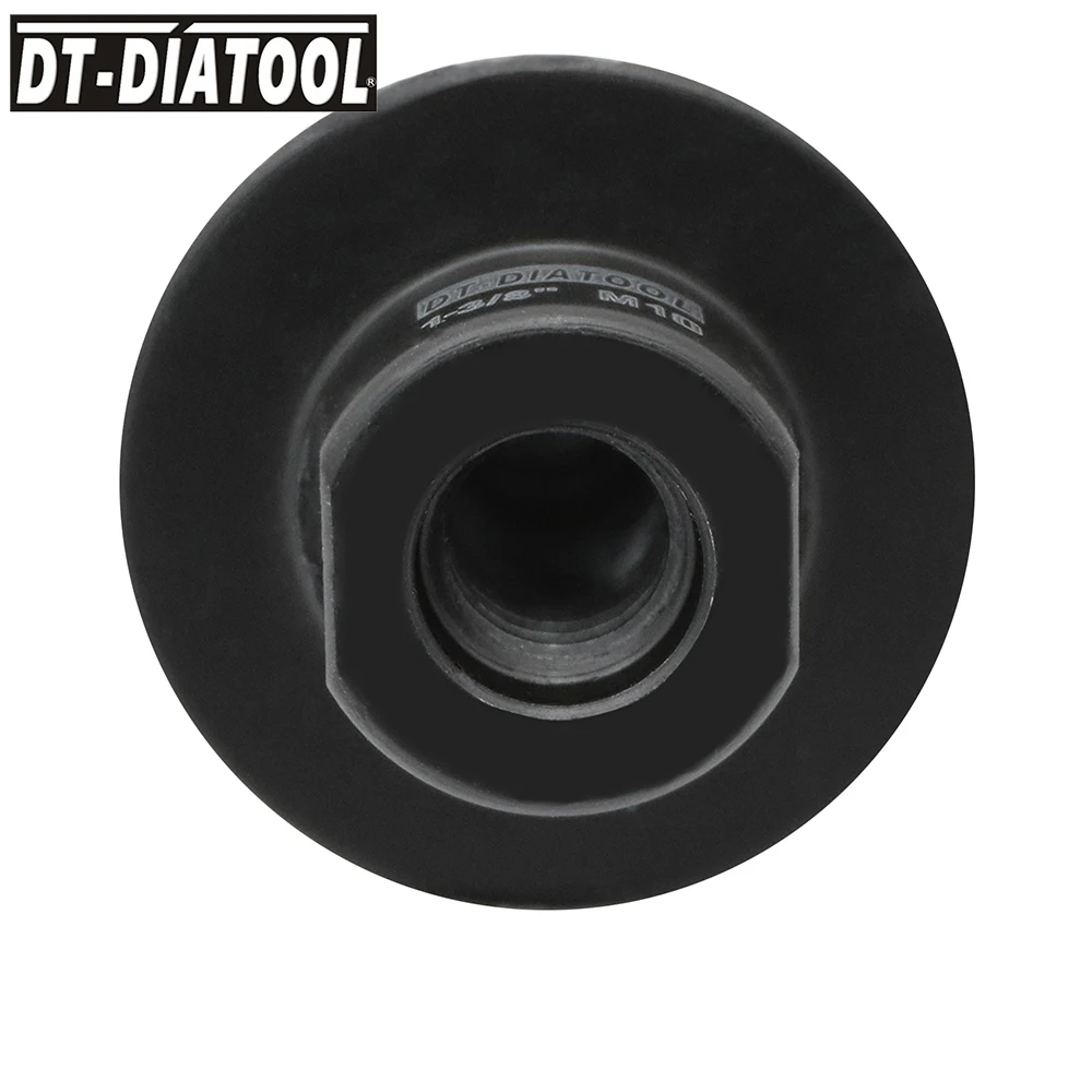 DT-DIATOOL 1pc Diamond Chamfer Finger Milling Bits M10 Enlarge Shape Bevel Existing Holes Tile Granite Marble Ceramic Trimming