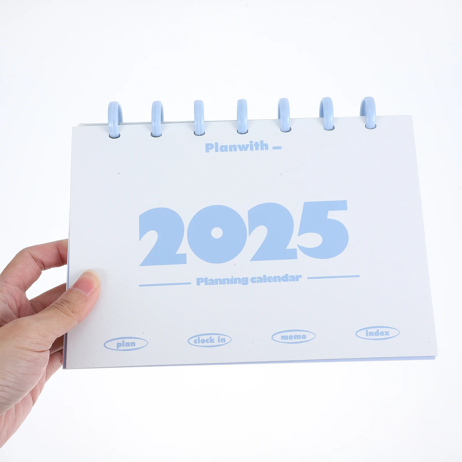 Ежемесячный перекидной настольный календарь на 2025 год, настольный календарь для офиса, дома, ежедневного использования, милый портативный декоративный академический планировщик