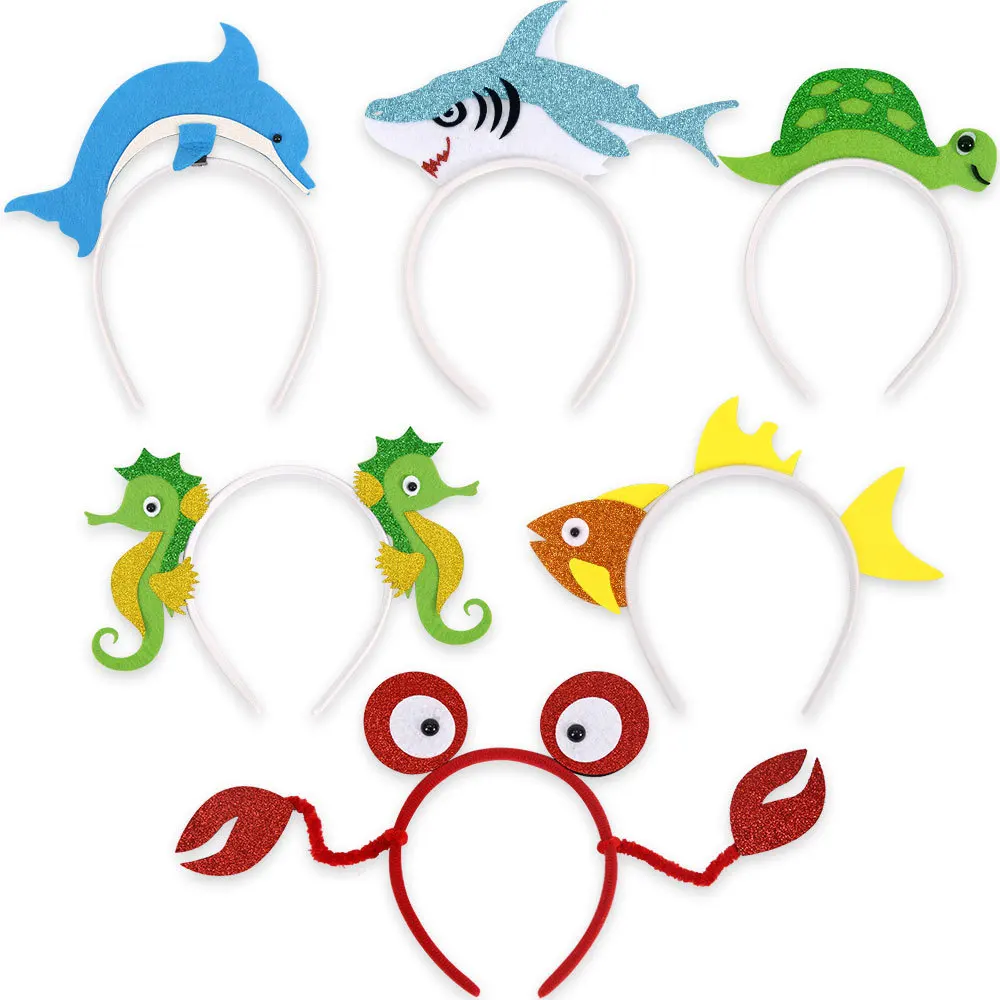 Bandeau de fête d'anniversaire océan, décoration de fête sous la mer pour fille, décoration d'anniversaire sur le thème de l'océan requin