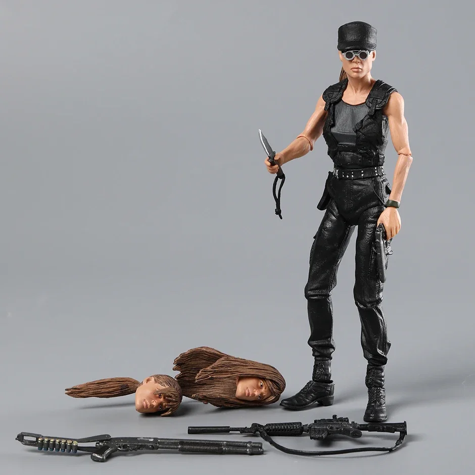 NECA Terminator 2 Judgment Day Sarah Connor Action PVC Figure Doll Collectible Model Figurine Toy