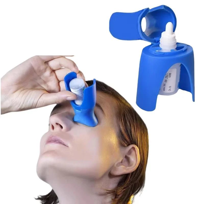 Reusable Eye Drop Bottle Holder Assistant Device for Precise Eyedrop Guide Aid Health Care Tool Kits