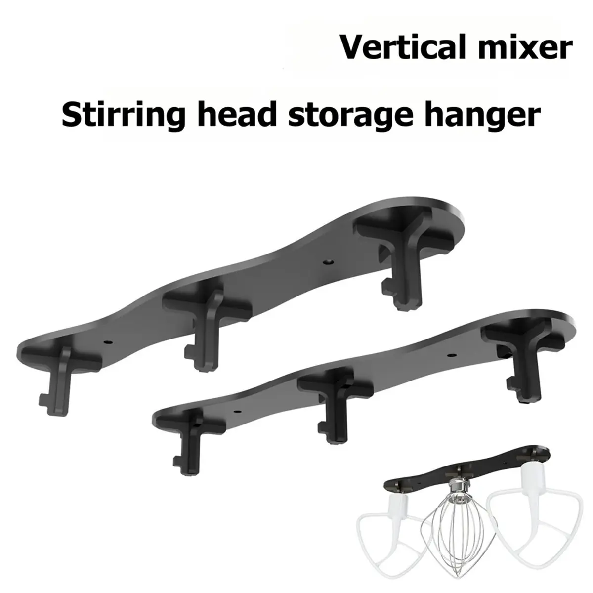 2 Pack Stand Mixer Attachment Holders, Food Mixer Accessories Hooks for All Stand Mixer Attachment