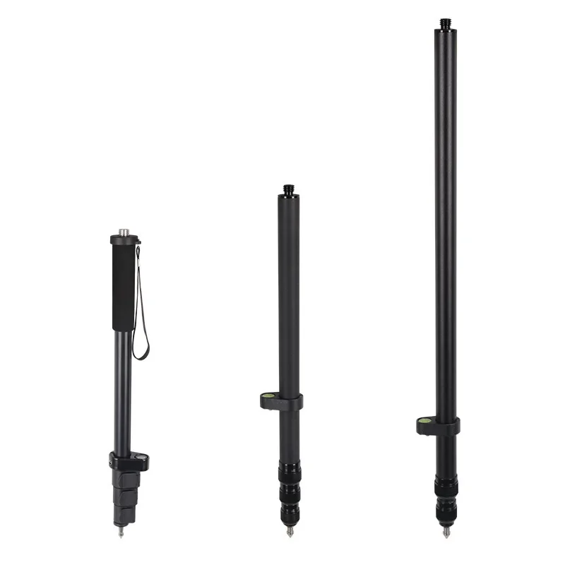 

Portable rod RTK/GPS measuring rod Surveying 1.5m/1.8m Aluminum alloy telescopic