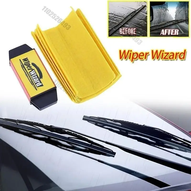 NEW 1pc Car Wiper Restorer, Cleaning Wiper Guide Blade Repair Brush, Automobile Parts, Intelligent Maintenance Car Wiper