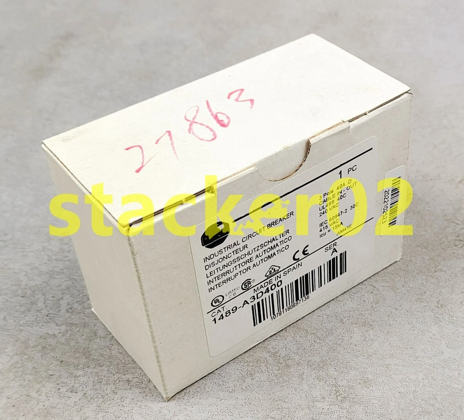 

NEW ONLY OPEN BOX 1489-A1D080 Fast delivery at warehous