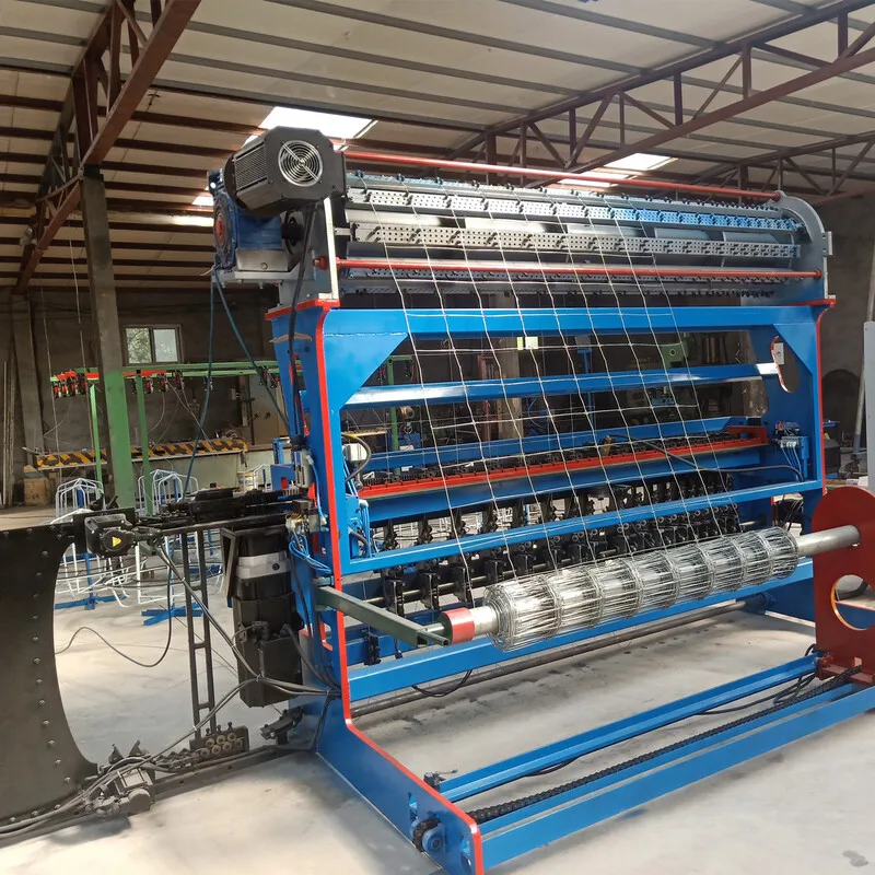 Automatic Grassland Protection Fence Wire Mesh Weaving Machine For Ranch