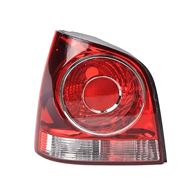 Tail Light Assembly Rear Bumper Brake Signal Light Fit For Volkswagen P\'OLO 9N 9N3 Hatchback 2005-2010 6Q6945095AB, 6Q6945096AB