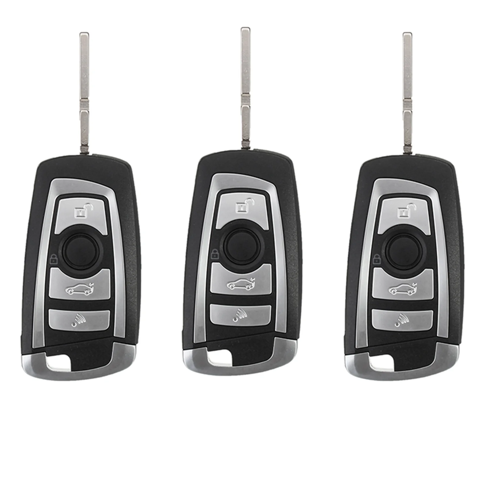 

3X 4 Buttons 433MHZ Modified Floding Remote Key Without 7935AA ID44 Chip for -BMW E38 E39 E46 Control Keyless PCF7935AA