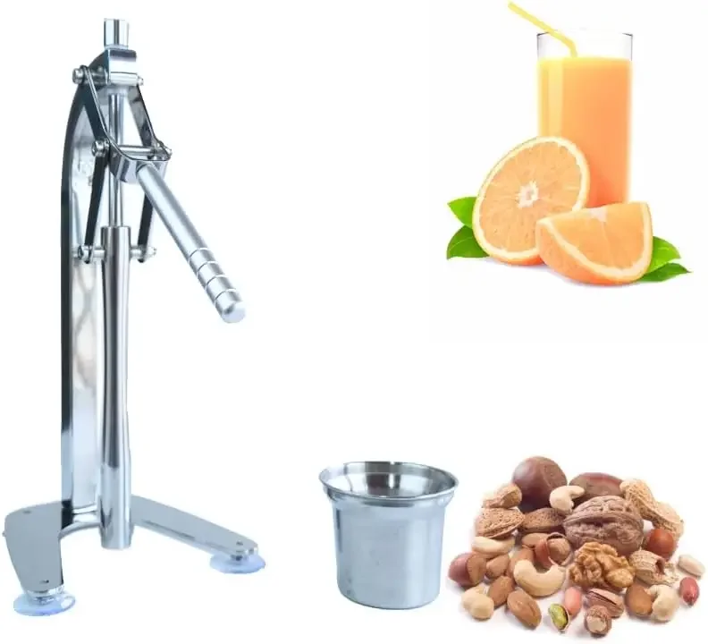 

Manual Lemon Juicer Stainless Steel Press Handled Juicer Lime Squeezer Lemon Clip crusher