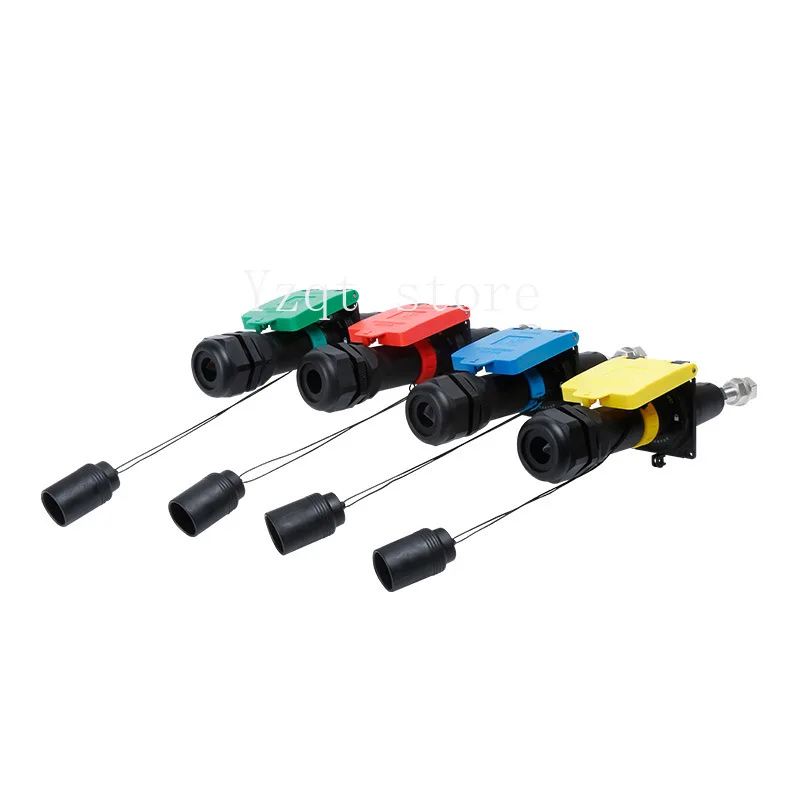 

Generator car emergency power quick connector coupler quick access device panel