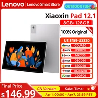 Nuevo Lenovo Xiaoxin Pad 12,1 2025 tableta 12,1 ''90Hz versión Original CN MediaTek Dimensity 6400 10200mAh 45W almohadilla de carga PC