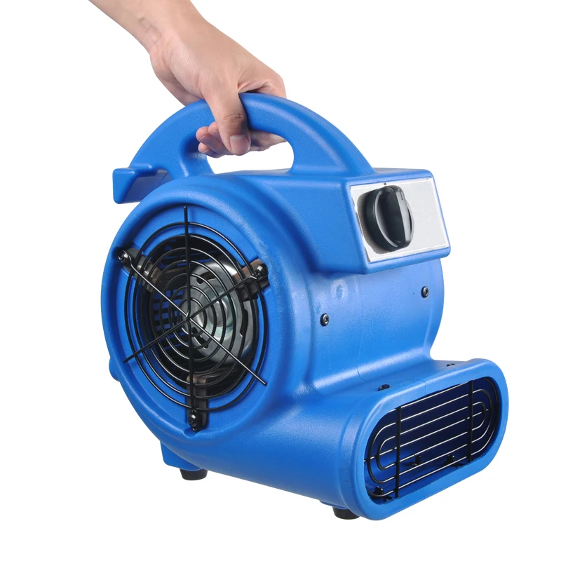 2025 azul secador de chão ventilador industrial comercial de três velocidades de alta potência forte equipamento de desumidificação de carpetes portátil