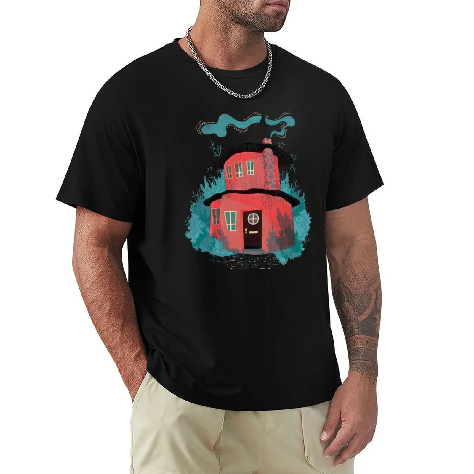 Woodland House T-Shirt man t shirts for men casual T-Shirt