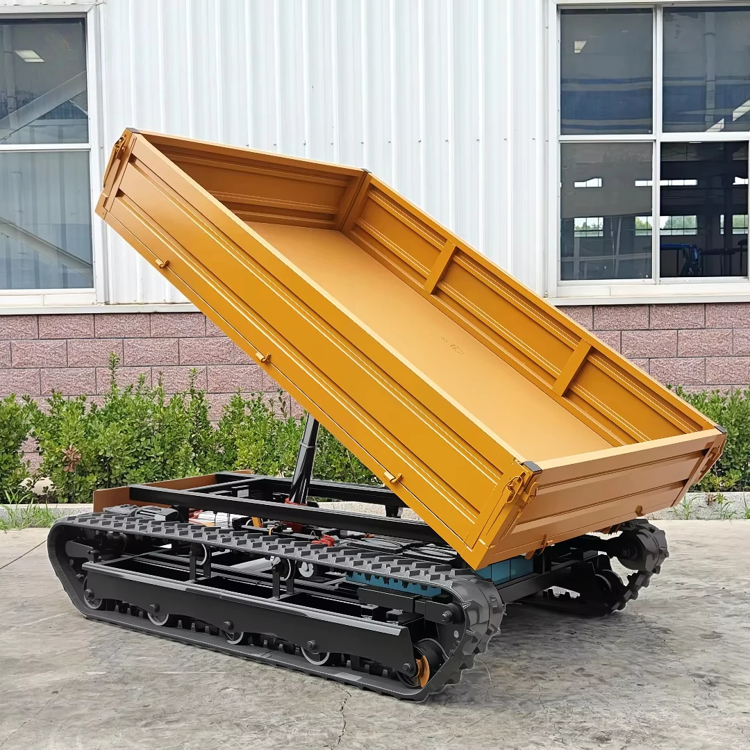 D-1200 ناقل كهربائي للتحكم عن بعد لجميع التضاريس مع المواد المزرعة في البستان