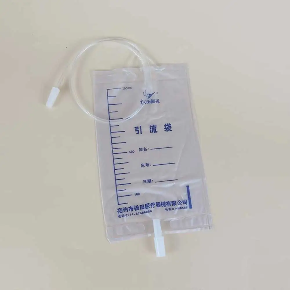 1Pc 1000ml Urine Collector Bag Urine Incontinence Collector Urinary Catheter Health Drainage Bag Male Urine Bag Anti-Reflux