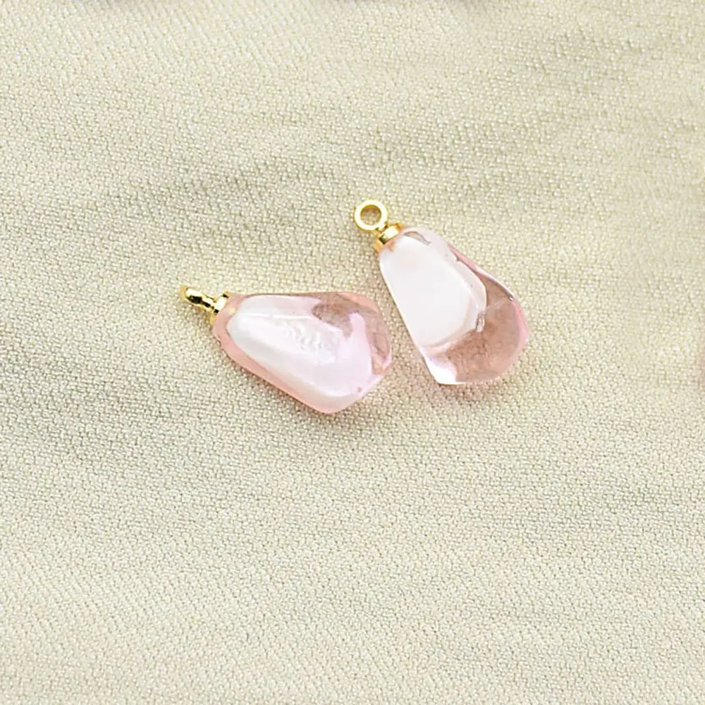 

2 шт., виноград, 3D фрукты, очаровательные украшения из смолы, гранат, мини-ювелирные изделия, украшения, милый мед, персик, кулон, аксессуары, сделай сам