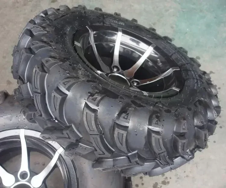 Aluminum 12 Inch Wheel Rim Alloy With Tubeless Tyre For 200cc 250CC ATV Quad Golf Car Buggy Drift Trike Off-Road 4 Wheeler - view 5
