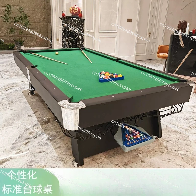 Four-in-one pool table Standard multi-functional adult American black eight household indoor table tennis table two-in-one