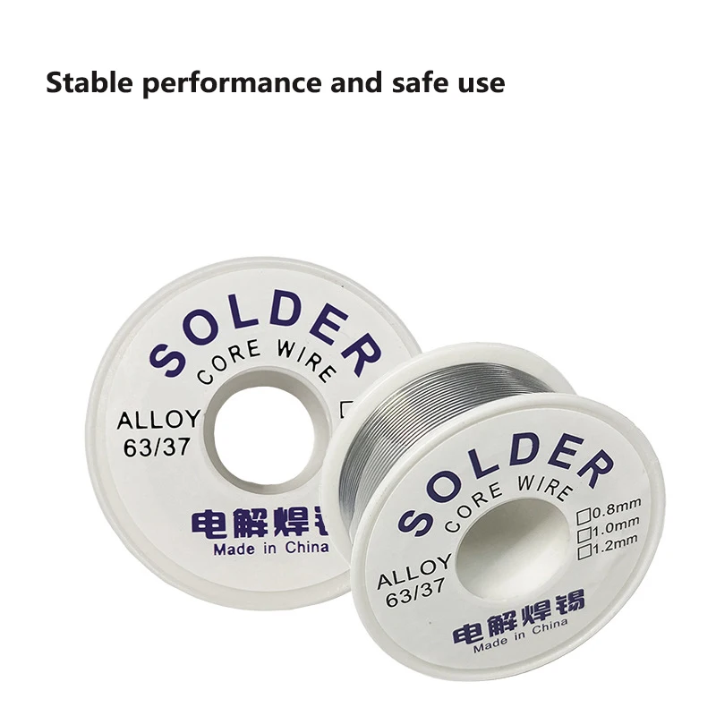 50g/0.8 MM Welding Solder Wire High Purity Low Fusion Spot Rosin Soldering Wire Roll No-clean Tin Welding Circuit Repair