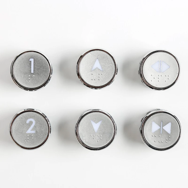 5pcs BR32A Elevator Push Button With Braille