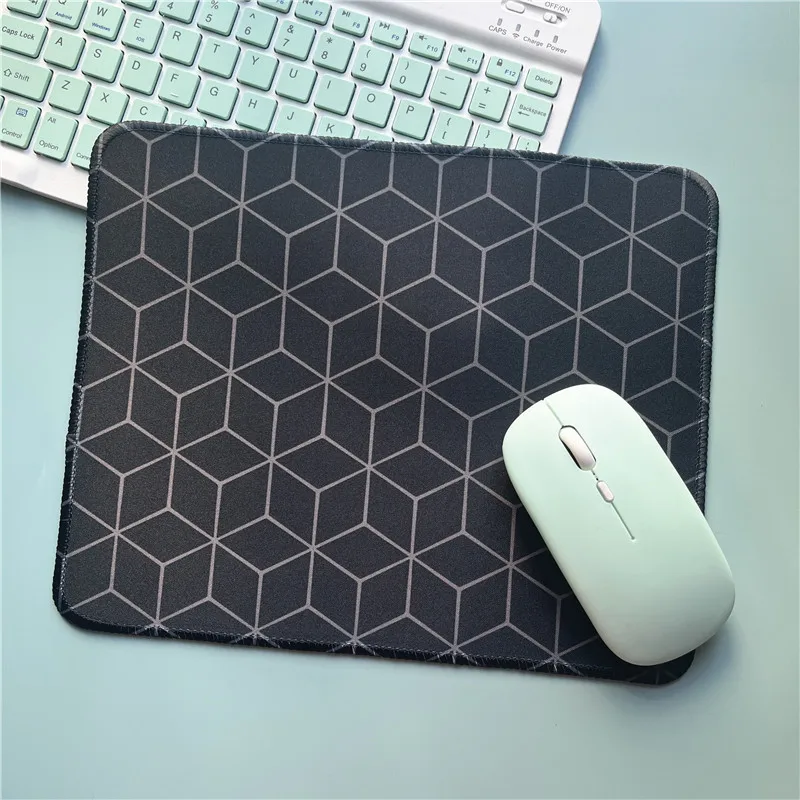 Mouse Pad Black Table Pads Simple Notebook Accessories Gaming Mouse Pad Anti-slip Mause Pad Practical Mausepad Premium Table Mat