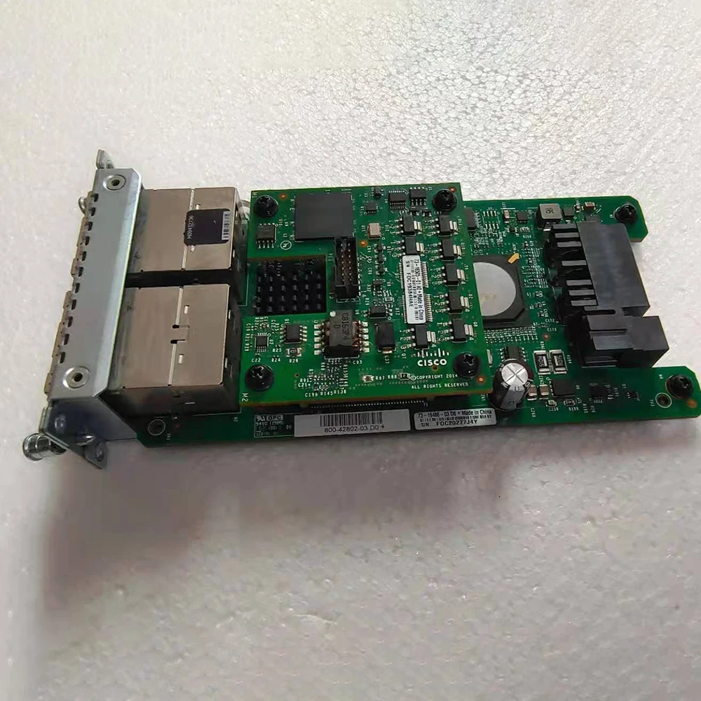 For Cisco ISR4351 ISR4451 Router Module NIM-ES2-8 NIM-ES2-8-P