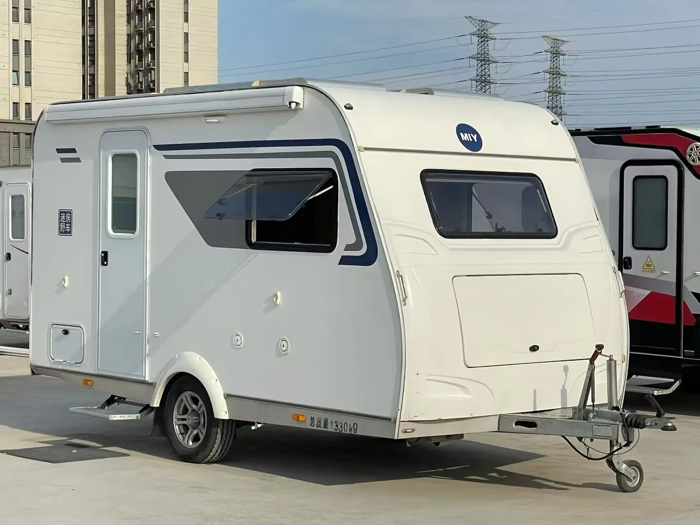 

Camper Comfortable Camping Caravan for 2-3 People Australian Standard Tiny House Travel Trailer