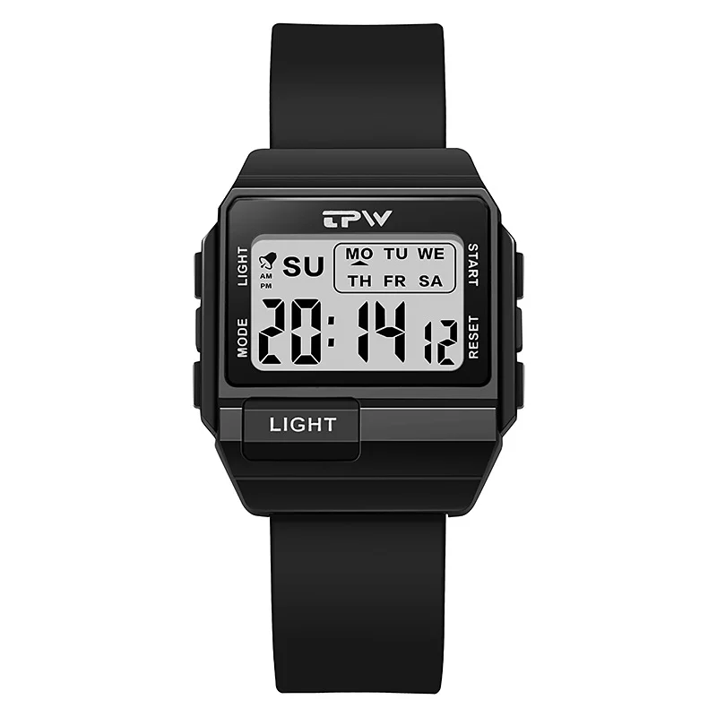 Orologio elettronico multifunzione personalizzato Studenti alla moda Orologi digitali impermeabili per ragazze Orologio sportivo per ragazzi Relojes Digitale