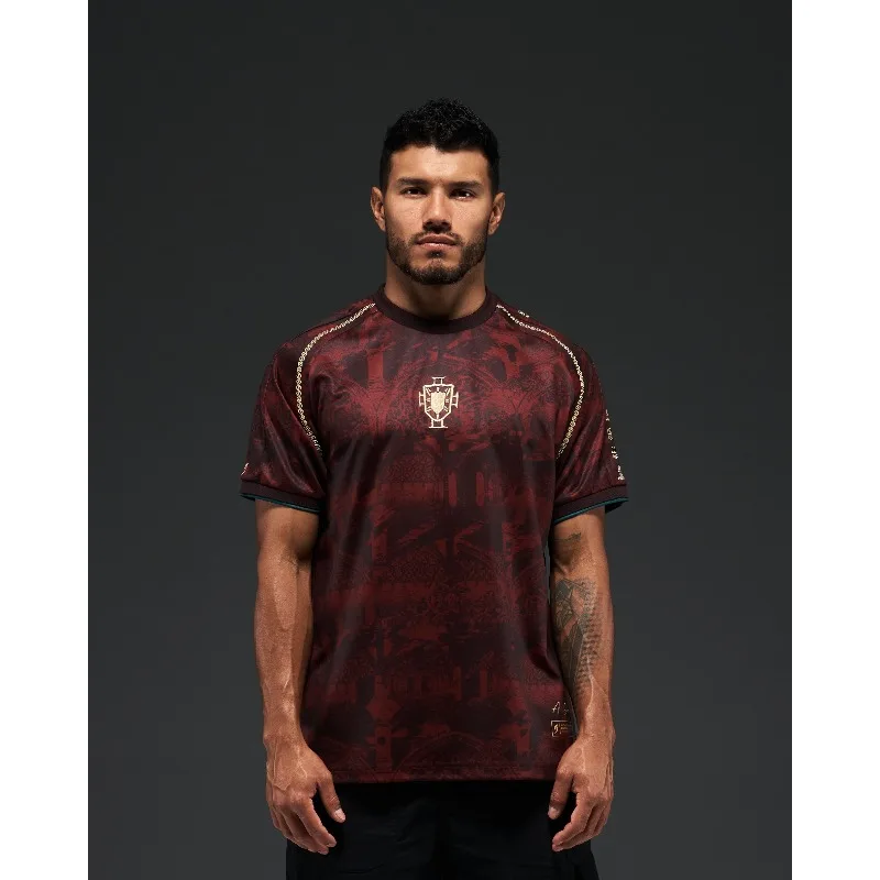 Assisting World Football Events, Portugal's Creative Concept Jersey, Summer Jersey Designed for Solo Use, 3D Printed