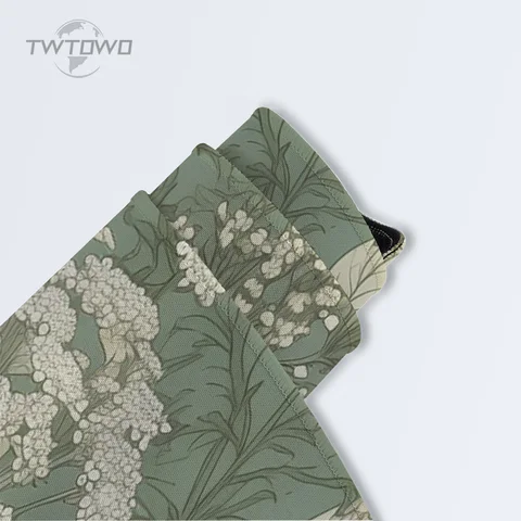 Коврик для мыши TWTOWO Green Vintage Flowers XL — внешний вид товара