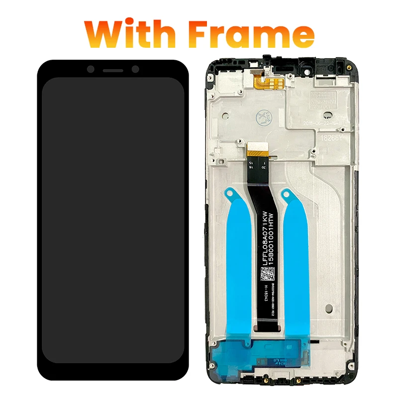 6.26 inch for LCD Xiaomi Redmi6 For Touch Screen Digitizer Xiaomi Redmi 6A LCD with frame