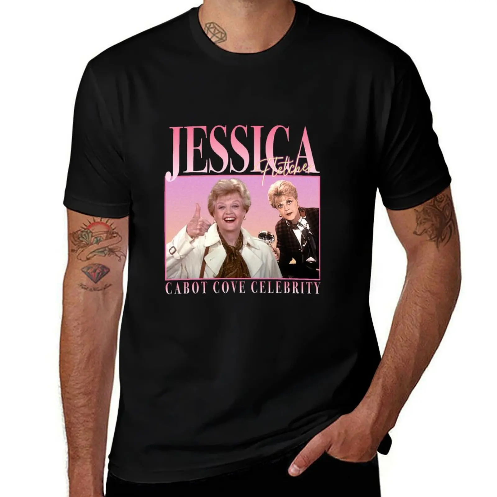 

90'S RETRO STYLE JESSICA FLETCHER T-Shirt Basic Simple Casual Short Sleeve Tee